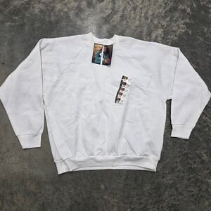 Vintage 1996 Fruit of the Loom Casualwear White Sweatshirt 2X Ladies NWT‎